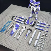 1/144 RG Hi-v Amro Mecha Model Kit Zhujiang Brand with 3 Special Masks Water Slide Decals Pre-Painted Parts Assembly Collectible