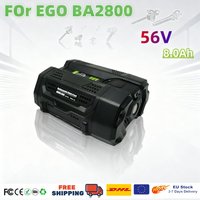 Für EGO BA2800 56V 8000mAh Ersatzakku, kompatibel mit EGO BA2800T BA4200 BA4200T BA1400 BA1400T BA5600T BA2240 BA1120