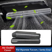 Car Under Seat Air Outlet Protection Cover for Hyundai Santa Cruz 2022-2026 Hyundai Tucson 2022-2026 Hyundai Elantra 2021-2026
