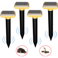 Outdoor waterproof rat repellent buzzer to drive away snakes and moles can be solar charged for courtyard orchard farms
