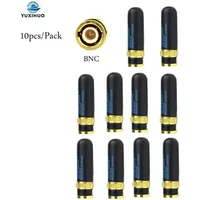 10PCS Mini SRH-805S 5CM SMA Male/SMA Female/BNC Dual Band VHF UHF Antenna for BAOFENG UV-5R UV10R BF-888S Radio SRH805S Antenna