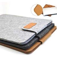 Premium Felt Laptop Sleeve Tablet & Computer Protective Storage Bag Portable Office Accessories Compatible with iPad Mac Book 13