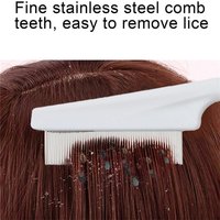 1pc Ultra-dense Teeth Dandruff And Lice Removal Comb Portable And Encrypted Comb