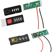10S 5S Lithium Battery Display 18V 21V 36V 42V Electric Drill Screwdriver Battery Capacity Indicator Display 18650 Batteries