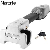 Universal Auto Lenkrad Lock Sicherheit Auto Anti Theft Sicherheit Alarm Lock Versenkbare Schutz T-Schlösser für Auto Zubehör