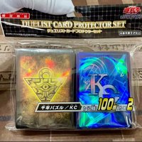 Konami Yu-Gi-Oh! Official Limited Duelist Card Sleeves Golden Puzzle Kc Design 200 Pieces Protector Set For Trading Cards