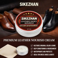 SIKEZHAN Professional Leather Shoe Nourish. Premium Formula Restores, Hydrates, and Waterproofs Leather Shoes.