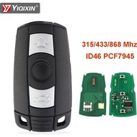 315/433/868Mhz ID46 PCF7945 Chip Remote Car Key For BMW X5 X6 E60 E61 E90 E70 E71 E87 Z4 E91 E92 E82 E88 E89 E72 1 3 5 6 Series