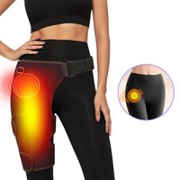 Electric Heated Hip Support Brace 3 Heating Massage Levels Hip Sciatica Pain Relief Thigh Buttock Coverage Rehabilitation Gift