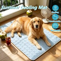 2026 Upgraded New Ice-Cool Mat Summer Pet Cooling Mat Pad And Sleeping Pad Bed for Cat & Dog Car Seat Small & Large Cats & Dogs