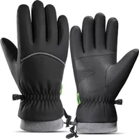 AliExpress NONE ZHUOHUA Winter Waterproof Ski Snow Warm Gloves for Women Men, Windproof Cold Weather Thermal with Touchscreen All Fingers