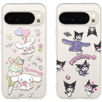 Korean Kawaii Sanrio Kuromi Cinnamoroll Girlish TPU Case For Google Pixel 10A 10 9 Pro XL 9 8 7 Pro Slim Clear Shockproof Cover