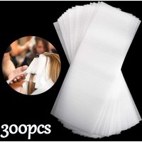300PCS Salon Hair Highlight Paper Separation Isolation Strips For All Hair Colors Permanent Semi-Permanent Dye Professional Colo