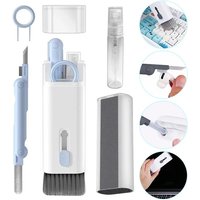 7 In 1 Laptop Keyboard Cleaner Brush Kit Earphone Cleaning Pen Keycap Puller Dust Tool For AirPods Headset Tablet Camera Phone