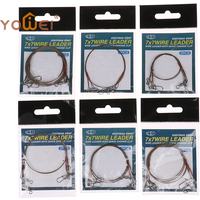 Latest1Pack Steel Fishing Line Wire Line Leader Fishing Leash Anti-winding Titanium Wire Anti-bite Wire Fishing Accessories