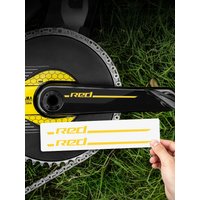 AliExpress NONE 2PCS FOR RED E1 Crank Sticker Mountain Bicycle Crankset Decoration Decals Road Bike Waterproof Film Cycling Acessories