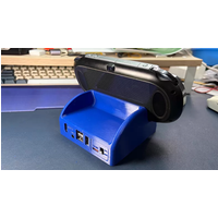 Upgraded PSV 1000/2000 TV Dock: HDMI Output, Pi Zero 2W, USB, Audio Jack & Charging. Complete Kit with Case & 16GB SD.