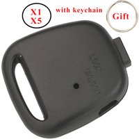 jingyuqin X1 X5 1 Side Button Remote Car Key Shell For Toyota Carina Estima Harrier Previa Corolla Celica Replacement Housing