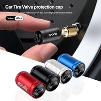 4pcs Car Wheel Tire Valve Caps Air Stem Covers For Jaguar XE XF XJ F-Type F-Pace XKR XEL XFL XK XJL XJ6 XJS E-Pace I-Pace S-Type