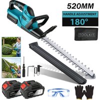 Kabelloser Heckenschneider mit Akkus Rasenmäher Bürstenloser Elektrischer Heckenschneider Garten-Landschaftspflege Heckenschere Trimmer-Werkzeuge