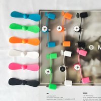 Portable 3 IN 1 Mini Fan USB Mobile Phone Cooler Fan For Micro/Type-C/IOS Universal Cooling Accessories
