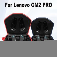with Carabiner Headphone Storage Case Silicone Soft Earphone Protector Dustproof Waterproof for Lenovo GM2 PRO