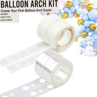 2/4/6/10Pcs Balloon Arch Strip Kit for Garland Balloon Tape Strips and Point Dot Stickers for Wedding Birthday Party Decoration