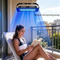 Household sunbathing lamp with bracket, 395 wavelength tanning lamp, USB easy to install, suitable for the whole body