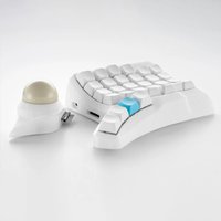 KeebNerd HPD V2 Split Keyboard Kit With Trackball Wired Ergonomic PLA Material 3D Ergonomic Hot Swappable QMK Custom Keyboard