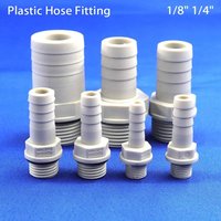 Plastic Hose Fitting 6/8/10/12mm Barbed Tail 1/4" 1/8" BSP Male Thread POM Pagoda Connector Joint Coupling Adapter Pipe Fittings