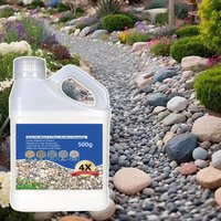 500g Landscape Adhesive Outdoor Garden Yard Gravel Binder Quick Drying Waterproof Clear Strong Hold Glue for Rocks Mulch