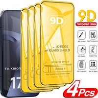 4Pcs HD Protective Glass For Xioami 17T 14T 13T 12T 11T Pro Screen Protector For Xiaomi Mi 17T Pro Full Cover Tempered Glass