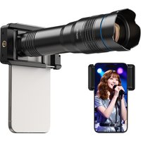 APEXEL New Upgraded 36x Telescope lens professional Tele Zoom Camera Lenses for iPhone Samsung smartphones Bird-watch Hunting