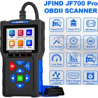 JFIND JF700 Pro OBD2 Scanner Check Engine Code Reader With Battery Performance Testing ODB2 Universal OBDII Diagnostic Tool