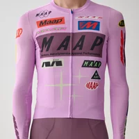 AliExpress Men's Cycling Jersey with Long Sleeve UPF 50+ Anti-UV Slim Fit Breathable Cycling Maillot Quick Dry MTB Road Cycling Shirt 2025