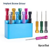 Dental Laboratory Stainless Steel Implant Screw Driver Dentistry Tool Kit Micro Screwdriver Dentist Laboratory Instrument