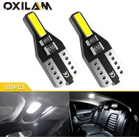 2/100Pcs W5W T10 194 501 LED Bulbs Canbus No Error Car Interior Light 194 168 LED Car Map Dome Parking Lights Auto Signal Lamp