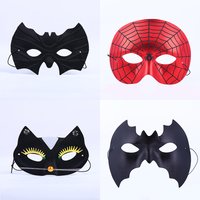 Men Surperhero Bat Mask Animal Spider Cosplay Masks Movie Anime Halloween Party Costumes Props Cat Half Face Helmet Fow Women