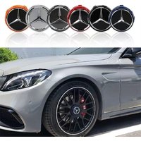 75MM Car Wheel Wheel Rims Center Hub Caps For Mercedes Benz AMG class W205 W203 GLC GLK W206 W220 W211 A180 Cap Rim Cover