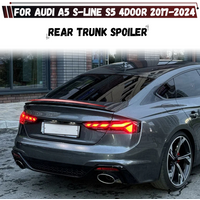 For Audi A5 S5 B9 4Door 2017 2018 2019 2020 2021 2022 2023 2024 Rear Spoiler Rear Trunk Tail Wing Lid Bodykits