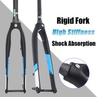 Full carbon fiber gravel bike front fork Road bike front fork. Comes with barrel axle rod