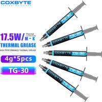 Coxbyte TG-30 Thermal Paste 17.5W-mk for AMD Intel Processor CPU Cooler Computer Cooling Fan VGA GPU Compound Heatsink Plaster
