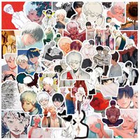 52Pcs The Summer Hikaru Died Stickers TSHD Hikanatsu Anime Hikaru Yoshiki Waterproof Decals For Laptop Skateboard Water Bottle