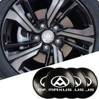 Sticky automobile hub cover logo sticker For SAIC Maxus T60 T70 T90 Pickup D60 D90 D20 G50 G10 G20 T90 V80 T70 V90 Accessories