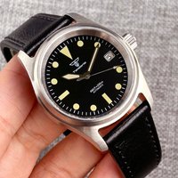 Diving Tandorio Small Pilot 36mm Black Dial Sapphire Glass 200M Waterproof Retro Miyota 8215 Movement Men Watch