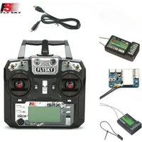 FLYSKY FS-I6X - I6X 2.4G 10CH AFHDS 2A Remote Controller with X6B / IA6B / A8S / IA10B / IA6 Receiver