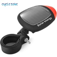 AliExpress cycle zone 2 LED Taillight Solar Energy Bicycle Tail Light Cycling Safety Solar Power Bike Rear Lamp Night Riding Safety Warning Taillights