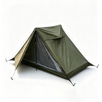 Ultralight 1-2 Person Backpacking Tent Trekking Pole A-Frame Tent Waterproof Hiking Solcam Solo Camping Fishing Overnight Gear