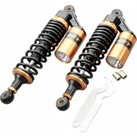 For Scooter Gokart Moped Quad ATV Dirt Street Bikes 150cc-750cc 320mm 340mm 375mm 400mm Air Shock Absorber Rear Suspension