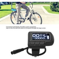 AliExpress NONE EN06 LCD Bike Display Meter 24-60V 6Pin Waterproof, with Light Connector for 22.2mm Handlebar Electric Bicycle
